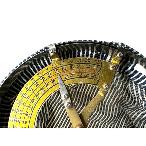 Bermuda Railway Co. Striped Engineer Cap - Picture 8 of 8